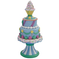 Résine Bonbons Ornements Gâteau figurine Festival Fête Fournitures Ornements Cadeaux De Noël