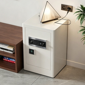 Caja Fuerte Grande con Huella Dactilar DH60, Gabinete de Seguridad Antirrobo de Acero con Cajón para el Hogar y la Oficina - Product Image 2