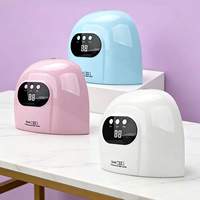 Lampe UV LED à prix unitaire réduit pour le séchage du vernis à ongles en gel avec écran LED et détection de mouvement, lampe de manucure professionnelle OEM