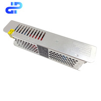 Alimentation électrique LED DC SMPS de haute qualité, format long et mince, 12V 300W, sortie unique 25A, boîtier en aluminium, IP20, pour intérieur