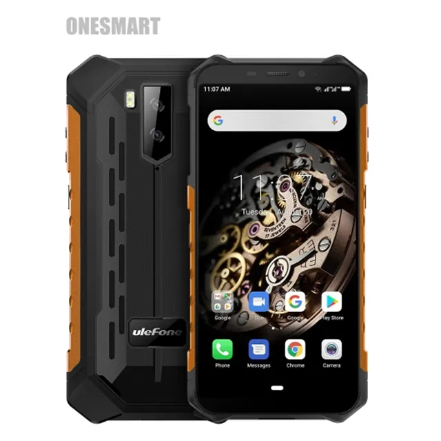 Dropshipping Ulefone Armor X5 Pro Rugged Phone 4GB+64GB IP68 Waterproof 5000mAh 5.5 in Android 9 cellular cheap cell smartphone