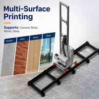 Impresora UV Portátil Vertical de Pared, Mini Impresora de 2400DPI para Cualquier Superficie, Murales y Papel Tapiz