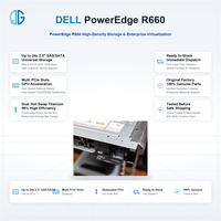 Server Dell PowerEdge R660 1U Stok Baru, Server Rak Dua Soket yang Dibangun untuk Fleksibilitas dan Performa Optimal