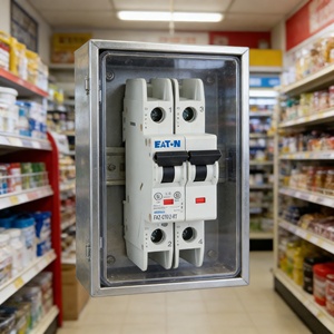 Автоматические выключатели Eaton серии FAZ, модель FAZ-C63/2-NA, 2-полюсные, 63А, 240В, характеристика C, сила разрыва 15 кА, сертификация CE UL - Product Image 6