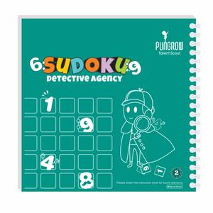 PUNGROW Sudoku <span class=keywords><strong>Detective</strong></span> Agency Gioco da Tavolo STEM, Giocattolo Educativo per Allenare il Pensiero Logico e l'Abilità Analitica, Gioco di Competizione - Product Image 6