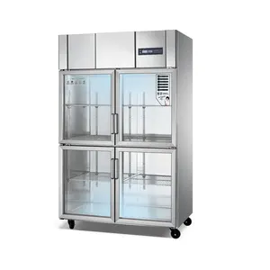commercial display cooler fridge 4 four door refrigerators vegetable prices refrigeration equipment top-freezer fridge