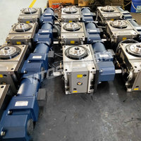 Table d'indexage rotative ultra-précise à 30 arces-sec, type à bride, avec support parallèle pour moteur, en fonte haute résistance, pour applications automobiles