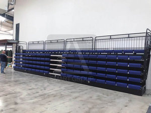 Interior gimnasio retráctil <span class=keywords><strong>gradas</strong></span> telescópicas móviles tribune sin respaldo del asiento cubierta-<span class=keywords><strong>gradas</strong></span> - Product Image 5