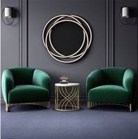 Canapé une place intelligent Europe, fauteuil de luxe moderne, canapé de loisirs, de conception de célébrité d'internet