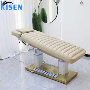 KISEN Massage Table SPA <b>Bed</b> Electric Facial Custom Color Treatment <b>Bed</b> 4 Motors Beauty Health Chair Medical <b>Bed</b> for Salons - Product Image 1