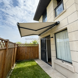 กันสาด<span class=keywords><strong>ข้าง</strong></span>แบบยืดหดติดผนังแนวตั้ง พร้อมแผงกันลม สำหรับระเบียงเพื่อความเป็นส่วนตัว - Product Image 2