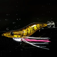 새로운 OEM 8 색 빛나는 나무 새우 미끼 3.5 # 오징어 EGI JIG 108mm 21.5g 바닷물 물고기 바다 보트 낚시