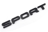 Kits de carrosserie en plastique ABS, lettres sport chromées personnalisées, emblèmes de voiture, autocollants de logo compatibles avec Range Rover