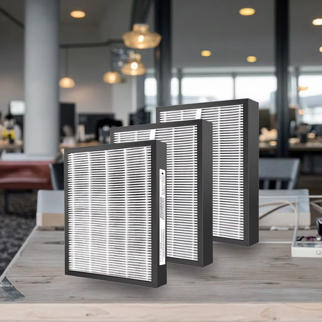 Custom H13 Hepa Air Filter Element High Efficiency Box Filter for Home & Hotel New Condition Air Purifier Made Synthetic Fiber