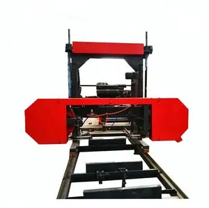 LEABON Hot Sale Horizontal Bandsaw Firewood Cutting Saw with CE