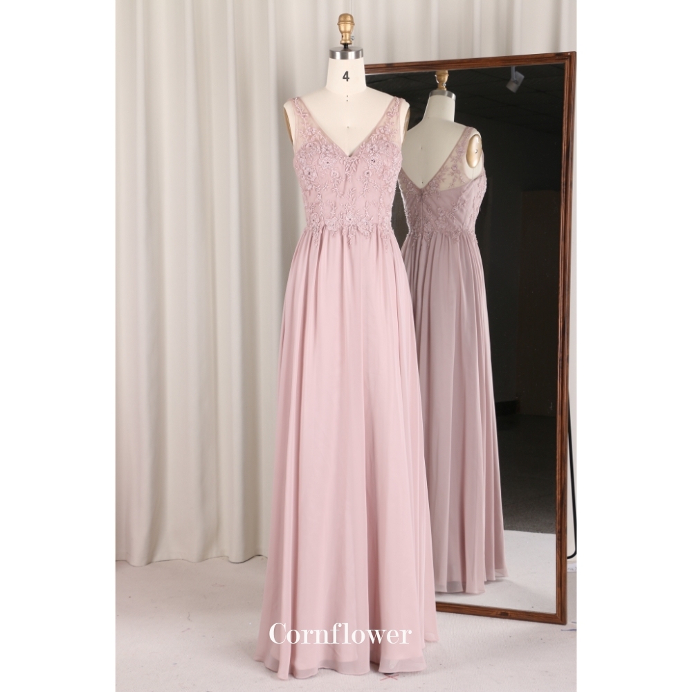 Modern Maids Bridesmaid Dresses Floor Length Sleeveless