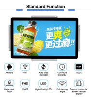21.5 pouces 1000 1500 nits affichage numérique haute luminosité cadre ouvert Android moniteur LCD affichage pour kiosque