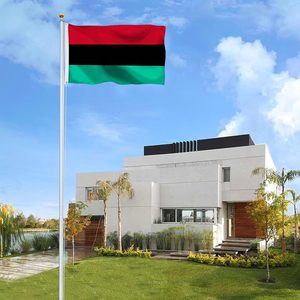 Bandera Pan Africana 3x5 pies para exteriores, Banderas de Liberación Negra UNIA, Juneteenth, Rayas Rojas, Negras <span class=keywords><strong>y</strong></span> Verdes, Banderas Afroamericanas para exteriores - Product Image 2