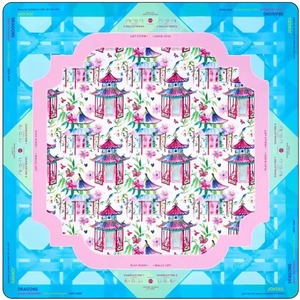 Tapis de table de mahjong en microfibre de style américain 800x800mm, design moderne et pliable de luxe pour le <span class=keywords><strong>poker</strong></span>, les jeux de société et les jeux de cartes - Product Image 4