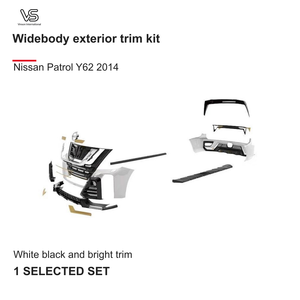 Kit de Molduras Exteriores Widebody para Nissan Patrol Y62 2014 - Product Image 1