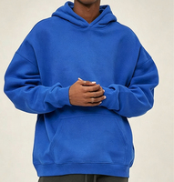 Sweat à capuche épais en polaire de marque, tissu anti-boulochage pour l'hiver, logo personnalisé, vente en gros, prix d'usine, sweats à capuche vierges