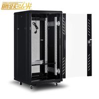 Armoire de serveur de centre de données TB 22U 800*600*1200mm avec rails de montage amovibles et réglables, porte verrouillable, armoire réseau