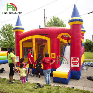 Kids Party Jumping buttafuori gonfiabili Commercial Child <span class=keywords><strong>Play</strong></span> Time Jump castelli rimbalzanti Adult Bouncy Bounce House Combo - Product Image 2