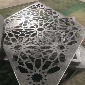 Plaque d'aluminium perforée découpée au laser, motif en aluminium, utilisée pour la décoration des murs extérieurs - Product Image 4