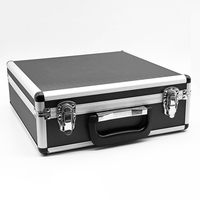 Petit porte-documents personnalisable en alliage d'aluminium Fabricant OEM Support avec inserts en éponge