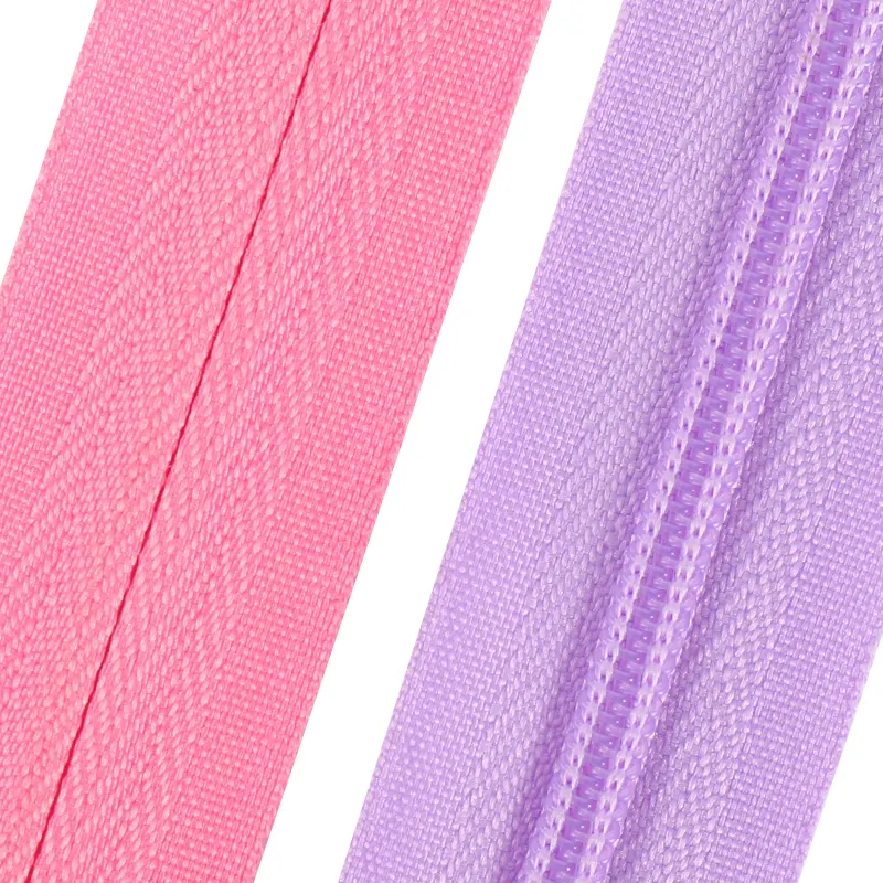 OCO-Fabrik auf Lager 32-Farben Schlussverschluss 3 # Nylon versteckter Reißverschluss Rock Quilt Kleidung unsichtbare Reißverschlüsse