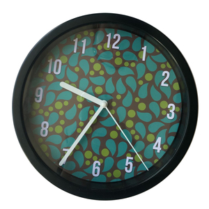 Home Office &amp; School Decor <strong>Clock</strong> Black Non-Ticking <strong>Wall</strong> <strong>Clock</strong> Silent Round Easy to Read <strong>Wall</strong> <strong>Clock</strong> - Product Image 2