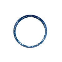 Bague de chapitre d'horloge SKX007 à chiffres arabes mats de qualité supérieure, la plus vendue