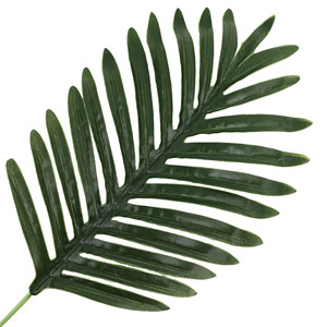 Feuilles de palmier artificielles Guanyi 47 cm en plastique et soie pour la décoration de mariage et de la maison - Product Image 4