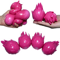 Mini-balle anti-stress en pâte à rebond lent, saveur fruit du dragon, jouet à presser TPR transfrontalier, emballage en boîte, pour jeunes fabricants