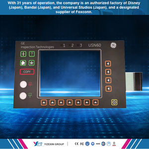 Teclado de interruptor de membrana Led Oem de alta calidad con carcasa de teclado de grabado Led - Product Image 6