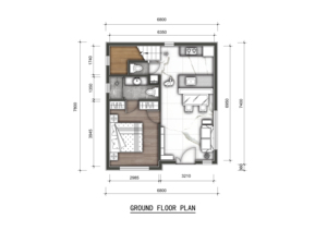 บ้านสำเร็จรูป Plan6070 ขนาด 104 ตร.ม. 2 ชั้น แบบโมดูลาร์ปรับเปลี่ยนได้ บ้านพักตากอากาศ 3 ห้องนอน 3 ห้องน้ำ บ้านสำเร็จรูปสมัยใหม่ บ้านสองชั้น วิลล่าสำเร็จรูป - Product Image 3