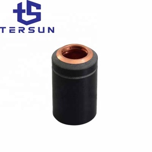 Échantillon disponible <span class=keywords><strong>Trafimet</strong></span> TS <span class=keywords><strong>S105</strong></span> PC0118 Pièces de torche de découpe plasma Capuchon de retenue du bouclier Modèle PMX/MAXPRO200 Cuivre Acier En stock - Product Image 4