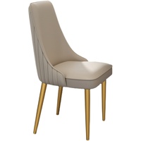 Chaise de salle à manger en métal, ensemble de salle à manger de luxe bon marché pour restaurant et maison, meubles de chambre, chaises de salle à manger modernes nordiques, chaises en cuir pour table à manger