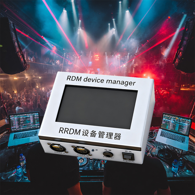 Igreslite RDM Device Manager Featuring DMX RDM DMX Splitter RDM and RDM DMX Controller Perfect for Stage Lighting Control