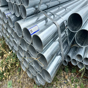 <span class=keywords><strong>Tube</strong></span> en <span class=keywords><strong>acier</strong></span> galvanisé à chaud ASTM A53 ERW S235JR tuyau de section creuse de longueur de <span class=keywords><strong>6m</strong></span> pour la coupe de soudure de tuyauterie de forage d'huile - Product Image 4