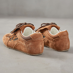 Zapatos Planos de Mujer, Modernos, Perforados, Estilo Bailarina, con Diseño de Punta de Ala, en Cuero Genuino, para Otoño, Verano o Invierno - Product Image 6