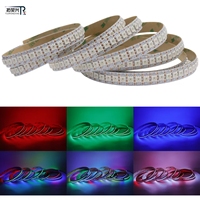 Producto personalizado de fábrica de China WS2815/SK6813 5050RGB colorido direccionable DC12V 30 60 144Leds/M tira de luz programable flexible