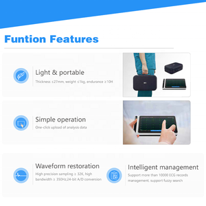 Échocardiographe vétérinaire portable pour chiens, moniteur ECG canin, <span class=keywords><strong>appareil</strong></span> vétérinaire, échocardiogramme pour animaux de compagnie - Product Image 5