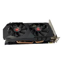 Kartu grafis RX 580 8G Black Wolf bekas, produksi tahun 2026, kondisi sangat baik