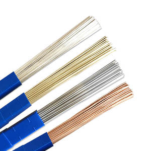 Naidi Factory OEM/ODM L302 Barre de <span class=keywords><strong>soudure</strong></span> argentée à 25% et métal de remplissage pour brasage à l'étain à 25%, 2mm 1.5mm, Fil de soudage AWS BAg-37 BAg25cuznsn - Product Image 1