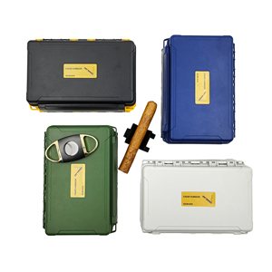Factory direct Travel Humidor Cigar Box waterproof air-tight cigar case/humidors