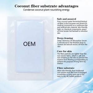 <span class=keywords><strong>Mascarilla</strong></span> <span class=keywords><strong>Facial</strong></span> Vegana de Biocelulosa de Coco con Propiedades Antienvejecimiento, Aclarantes, Blanqueadoras, Hidratantes y Reparadoras, Formas Personalizadas, Uso Corporal - Product Image 5