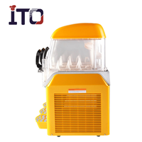 Machine professionnelle commerciale à granita et boissons glacées en acier inoxydable 12L à réservoir unique, haute productivité (pour l'alimentation)