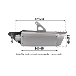 Silencieux Slip-On pour YAMAHA YZF-R7 – Système d'échappement complet pour moto R7 – Échappement de performance pour course moto - Product Image 2