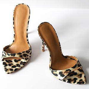Nuevas Sandalias de Tacón Alto y Fino de 12 cm con Estampado de Leopardo, Personalizadas, con Punta en Pico, Sexys, para Mujer - Product Image 2